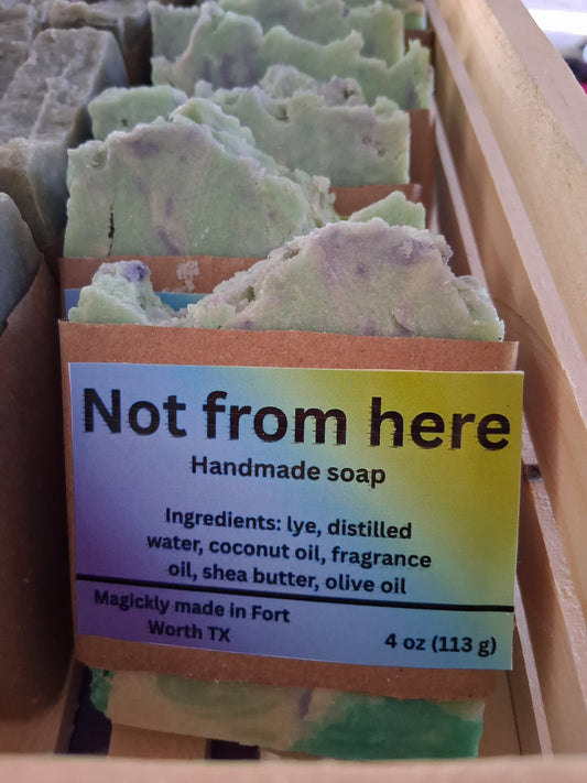 Not from here Handmade soap
